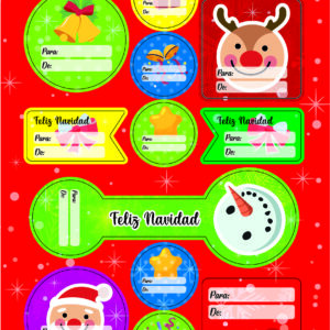 SOBRES DE NAVIDAD EN PAPEL
