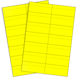 CELUGUIA 50X21 AMARILLO<br>100 guías x Sobre</br>