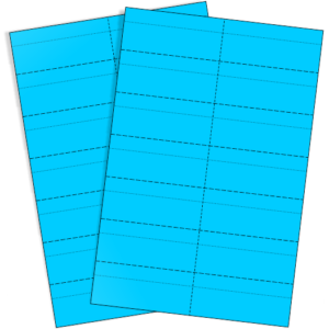 CELUGUIA 50X21 AZUL<br>100 guías x Sobre</br>