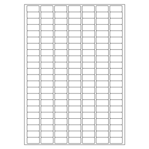 25X12mm (400-3510)<br>HOJA X 155 ROTULOS</br>