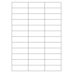 72X23mm (473-3561)<br>HOJA X 36 ROTULOS</br>