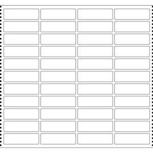 76 X 24mm C4 <br> FORMA CONTINUA (412-2580)</br>