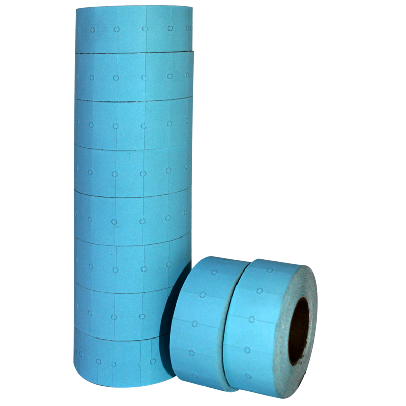 MOTEX/APOLO 5500 AZUL<br>ROLLOS X 800 RÓTULOS /PAQUETE X10</br>