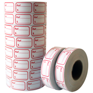 ROLLOS MANUALES REF Y PRECIO <br>ROLLOS X 500 RÓTULOS /PAQUETE X10</br>