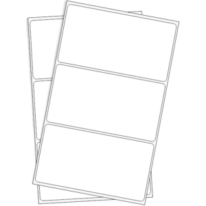 RÓTULOS ADHESIVO 100X53mm<br>36 Rótulos x Sobre</br>