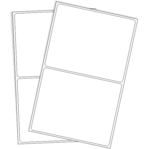 RÓTULOS ADHESIVOS 110x80mm<br>24 Rótulos x Sobre</br>