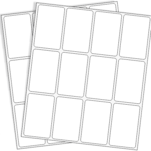 RÓTULOS ADHESIVOS 40X25mm<br>192 Rótulos x Sobre</br>