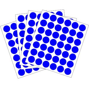 CIRCULO AZUL 16mm <br>462 Rótulos x Sobre</br>